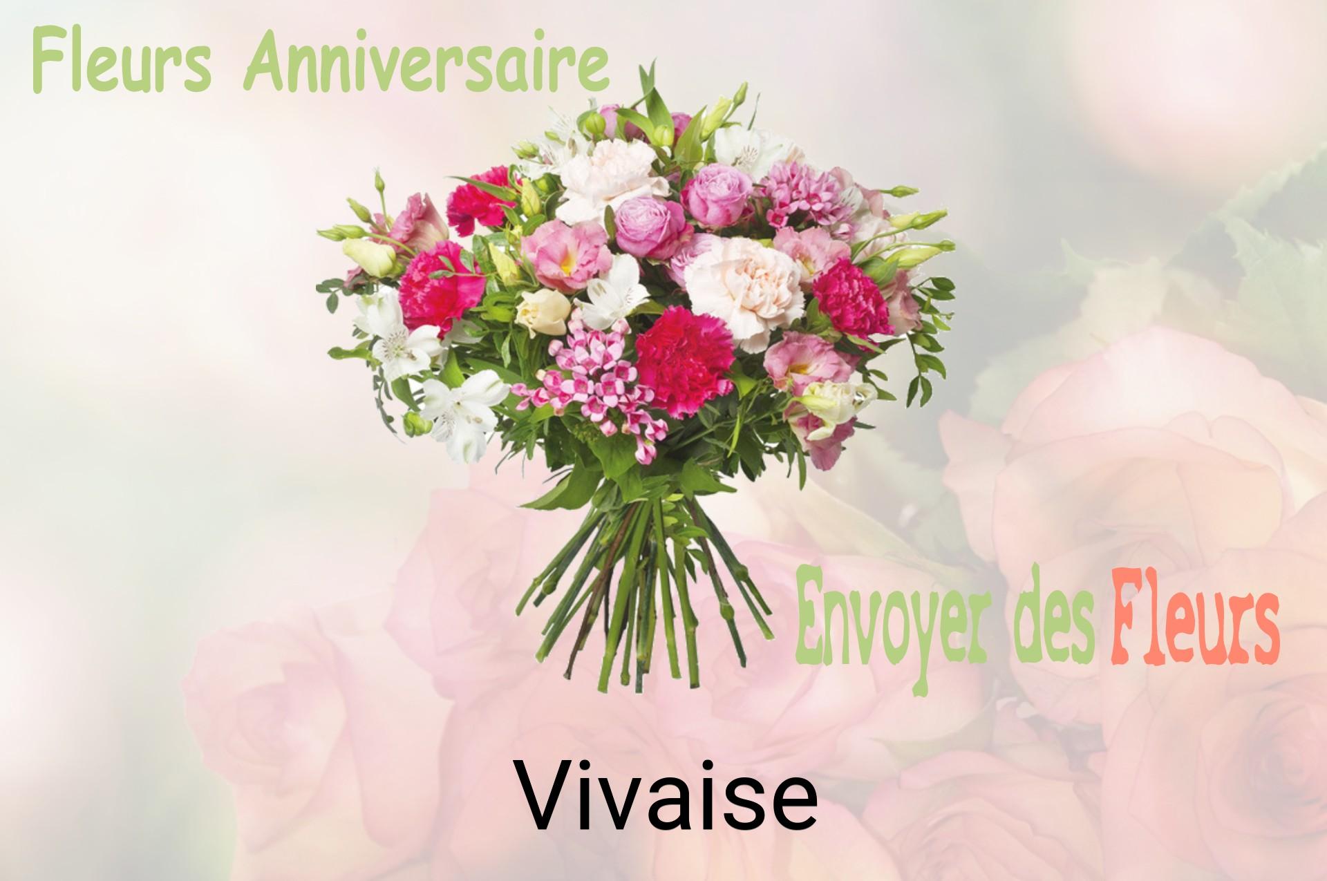 Bouquet de fleurs d’anniversaire livré à Vivaise
